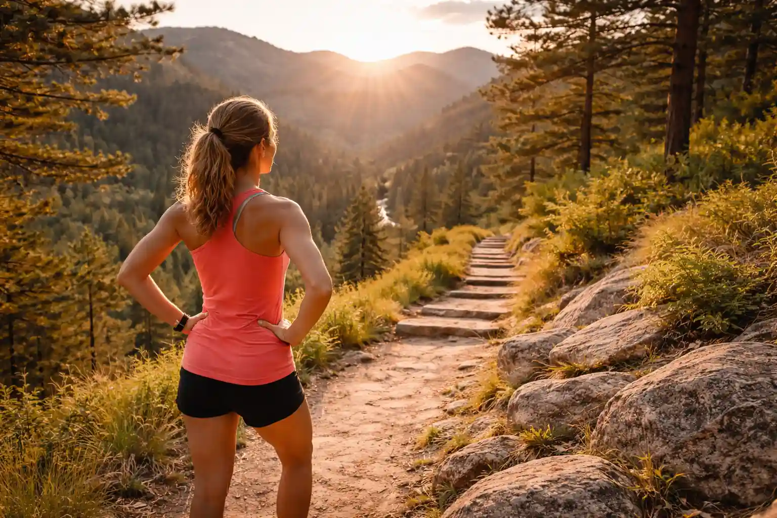 What does a hilly run teach you about balance and fitness