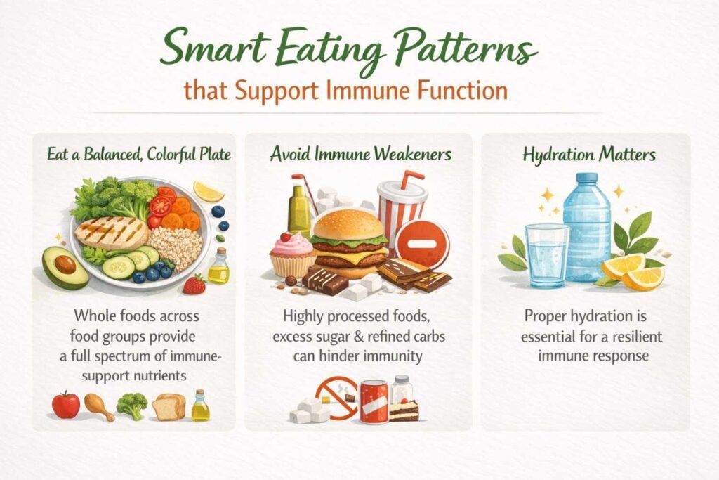 Smart Eating Patterns that Support Immune Function