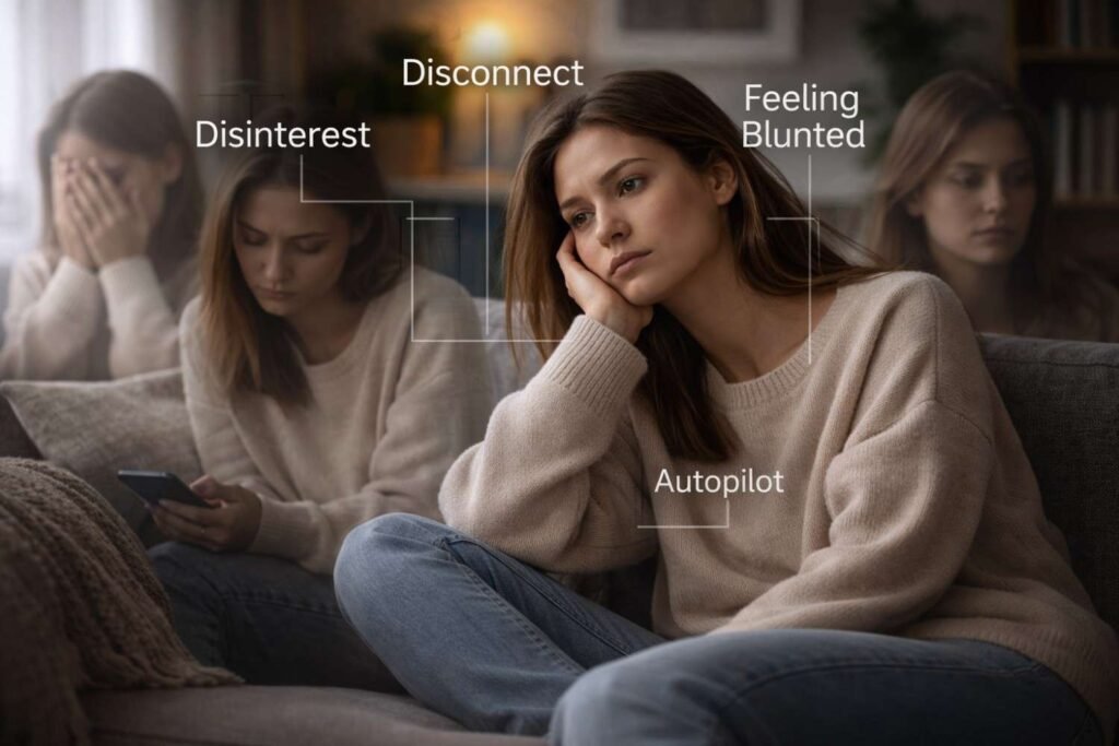 What are the most common signs you’re emotionally numb